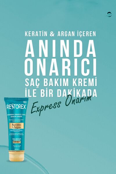 Restorex Keratin ve Argan Saç Bakım Kremi 250 ml
