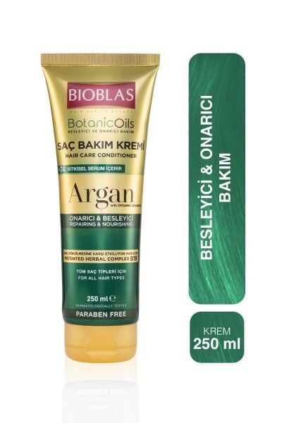 Bioblas Botanics Oil Argan Yağlı Saç Bakım Kremi 250 ml