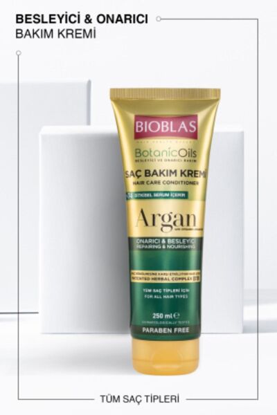Bioblas Botanics Oil Argan Yağlı Saç Bakım Kremi 250 ml