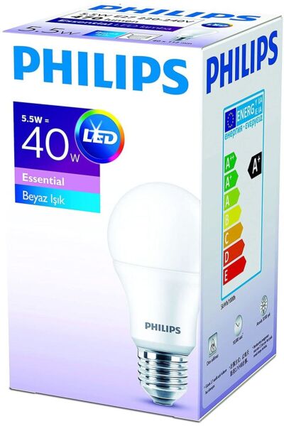 Philips Led Mycare 5- 40 W e27 beyaz ışık