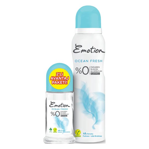 Emotion Ocean Fresh Edt Parfüm 50ml + Deodorant 150ml