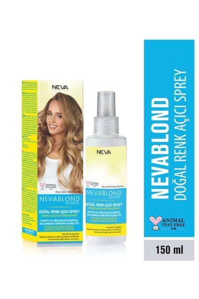 Nevablond Ultimate Doğal Renk Açıcı Sprey 150 Ml