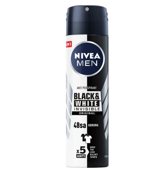 Nivea Deodorant Erkek 150ml.Inv B&W