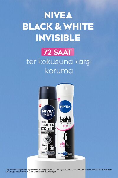 Nivea Inivisible Black&White Clear Anti-Perspirant Deodorant 150 ml