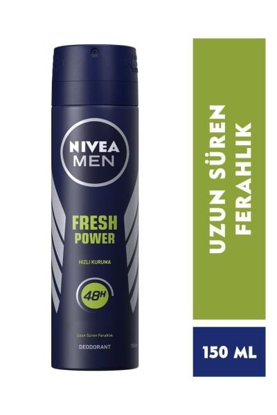 Nivea Fresh Power Erkek Deodorant 150 ml