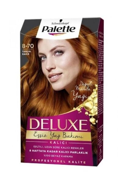 Palette Deluxe Saç Boyası 8-70 Tarçın Bakır