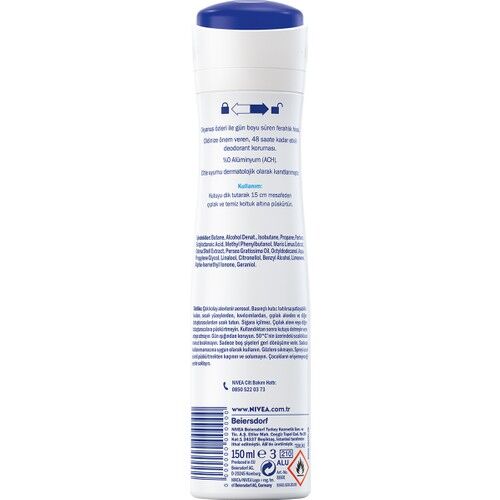 Nivea Fresh Natural Hızlı Koruma Deodorant 150 ml