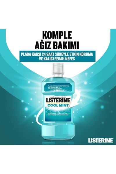 Listerine Cool Mint Nane Aromalı Ağız Bakım Suyu 500 ml