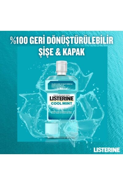 Listerine Cool Mint Ağız Bakım Suyu 500+250 ml