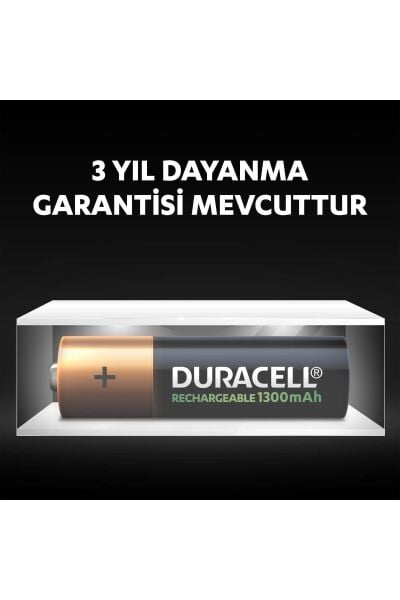 Duracell Şarjlı Pil Kalem 2 Li 1300 AA
