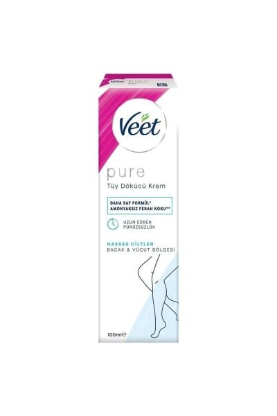 Veet Tüy Dökücü Krem Hassas Ciltler 100 ml