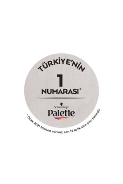 Palette Deluxe Yoğun Renkler Saç Boyası 7-0 Kumral
