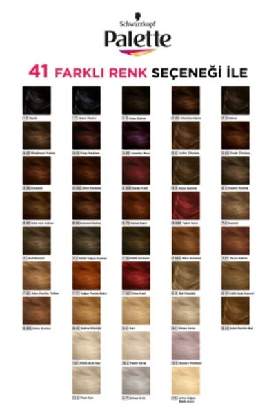 Palette Deluxe Yoğun Renkler Saç Boyası 7-0 Kumral