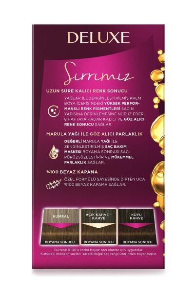 Palette Deluxe Yoğun Renkler Saç Boyası 4-65 Büyüleyici Kahve