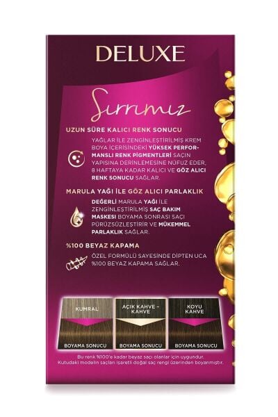Palette Deluxe Yoğun Renkler Saç Boyası 4-65 Büyüleyici Kahve