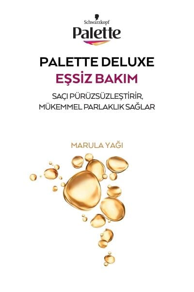 Palette Deluxe Yoğun Renkler Saç Boyası 4-65 Büyüleyici Kahve