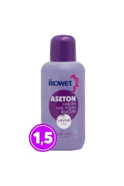 Nail Polish Biowet Aseton 125 ml Leylak