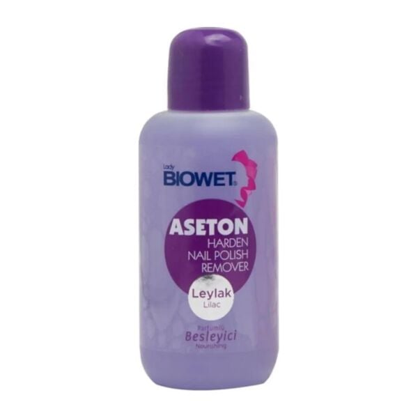 Nail Polish Biowet Aseton 125 ml Leylak