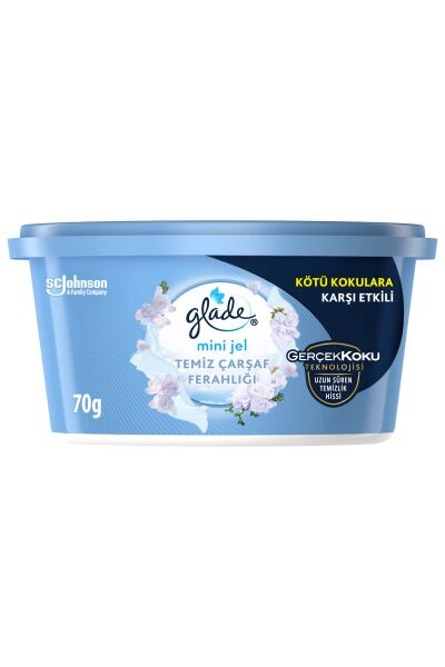 Glade Mini Jel Temiz Çarşaf Ferahlığı 70 Gr