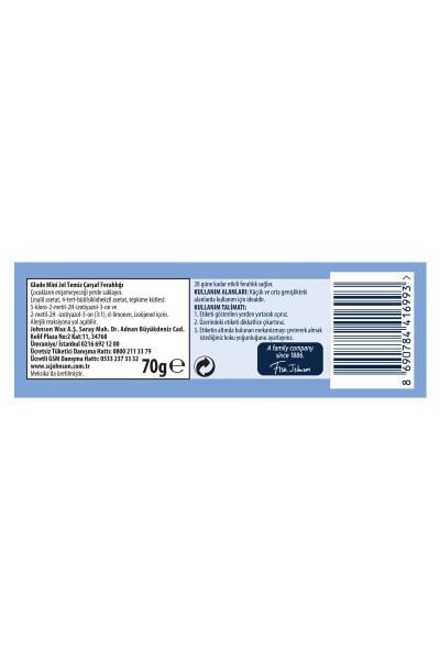 Glade Mini Jel Temiz Çarşaf Ferahlığı 70 Gr