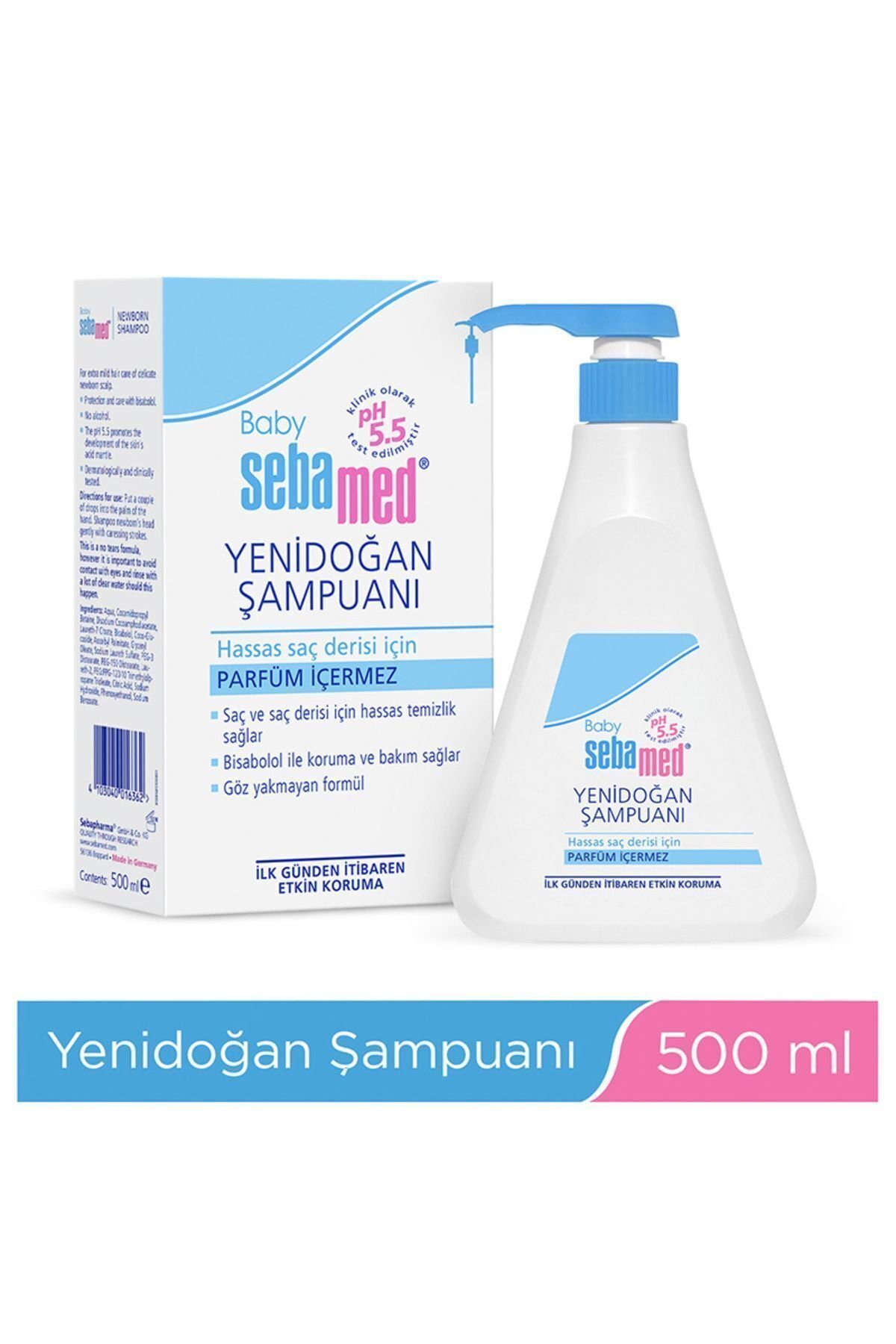Sebamed Baby Yenidoğan Şampuanı 500 ml