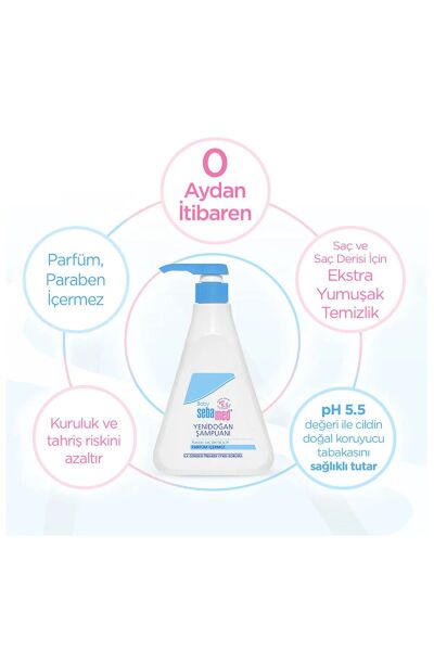 Sebamed Baby Yenidoğan Şampuanı 500 ml