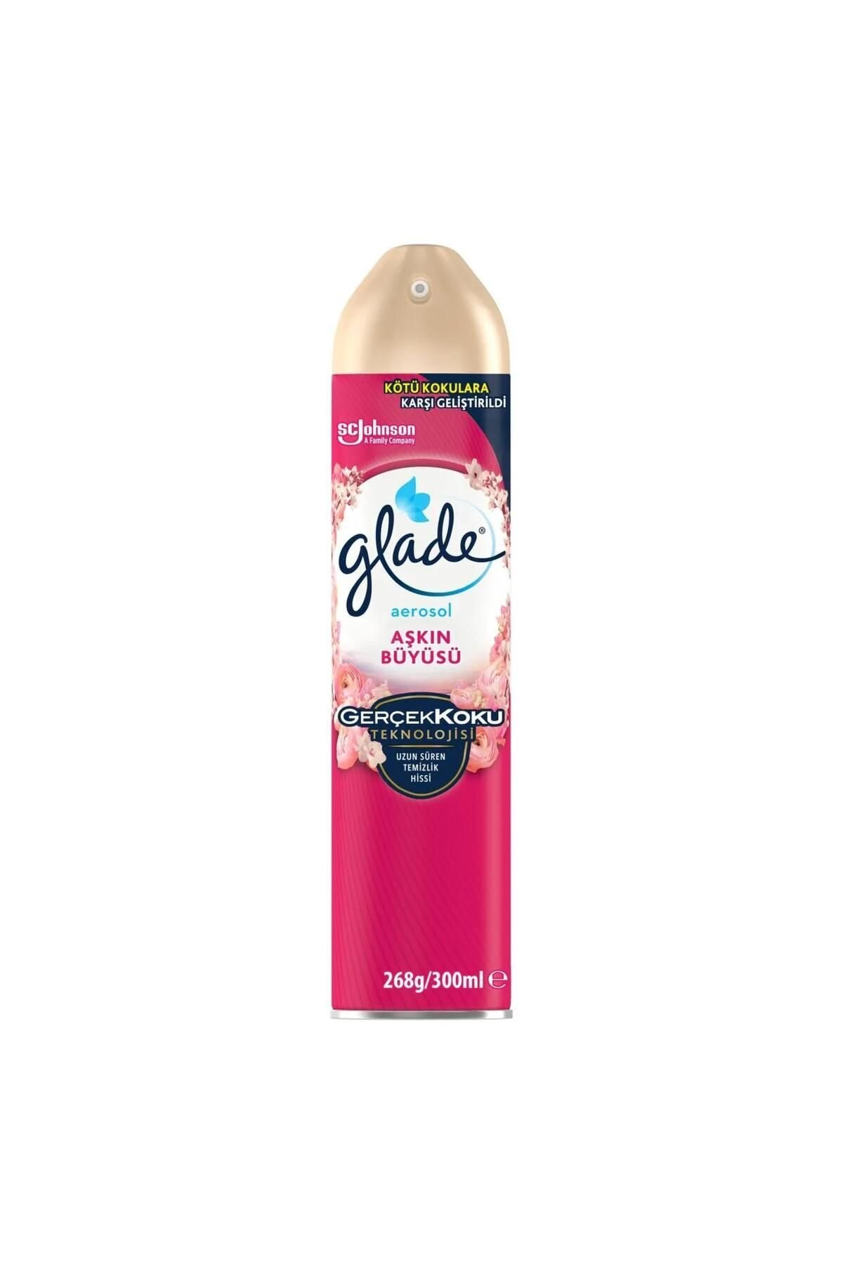 Glade Sprey Aerosol Aşkın Büyüsü 300 ml