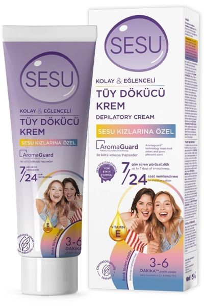 Sesu Tüy Dökücü Krem 100ml İlkadım