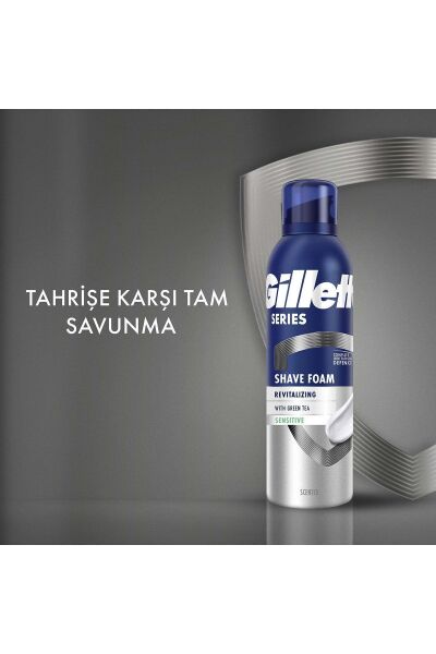 Gillette Series Canlandırıcı Tıraş Köpüğü 200 ml