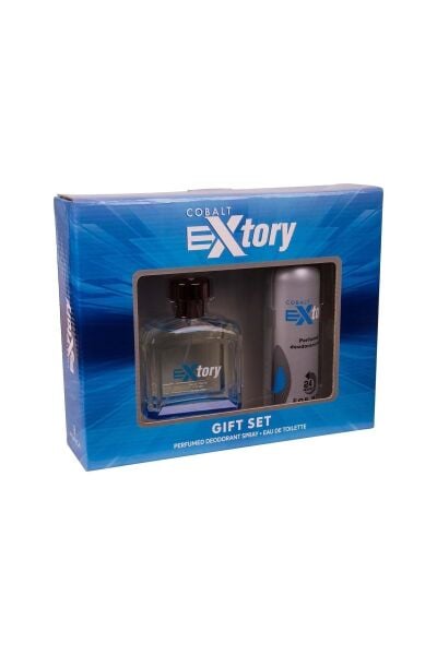 Kofre Extory Erkek Parfüm 100 ml + Deodorant 150 ml Cobalt