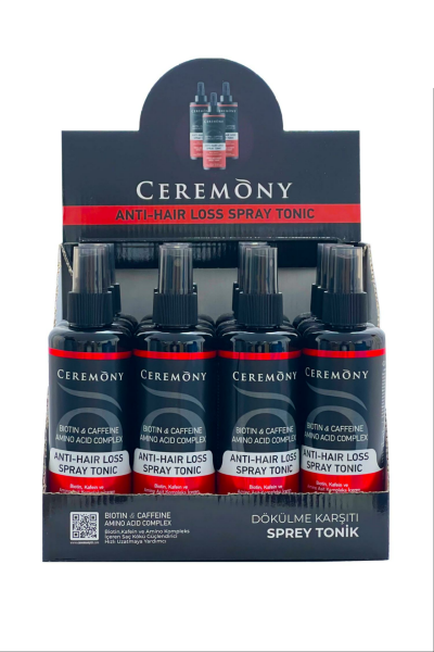 Ceremony Masa Üstü Stand Sprey Tonik 12'li
