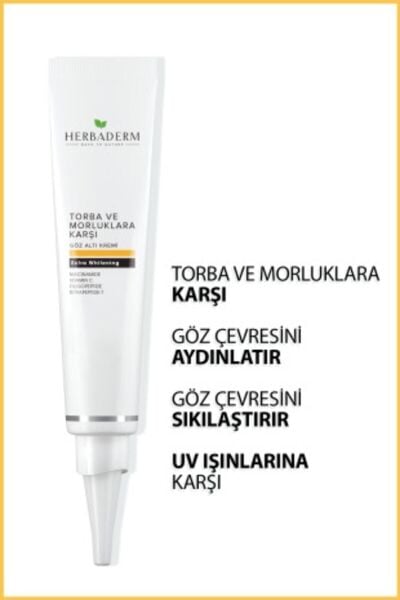 Herbaderm Torba Ve Morluklara Karşı Krem 15 Ml
