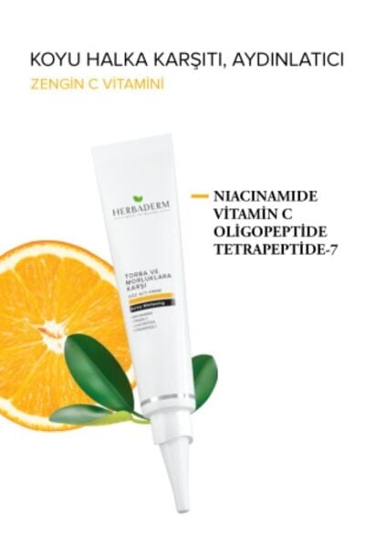 Herbaderm Torba Ve Morluklara Karşı Krem 15 Ml