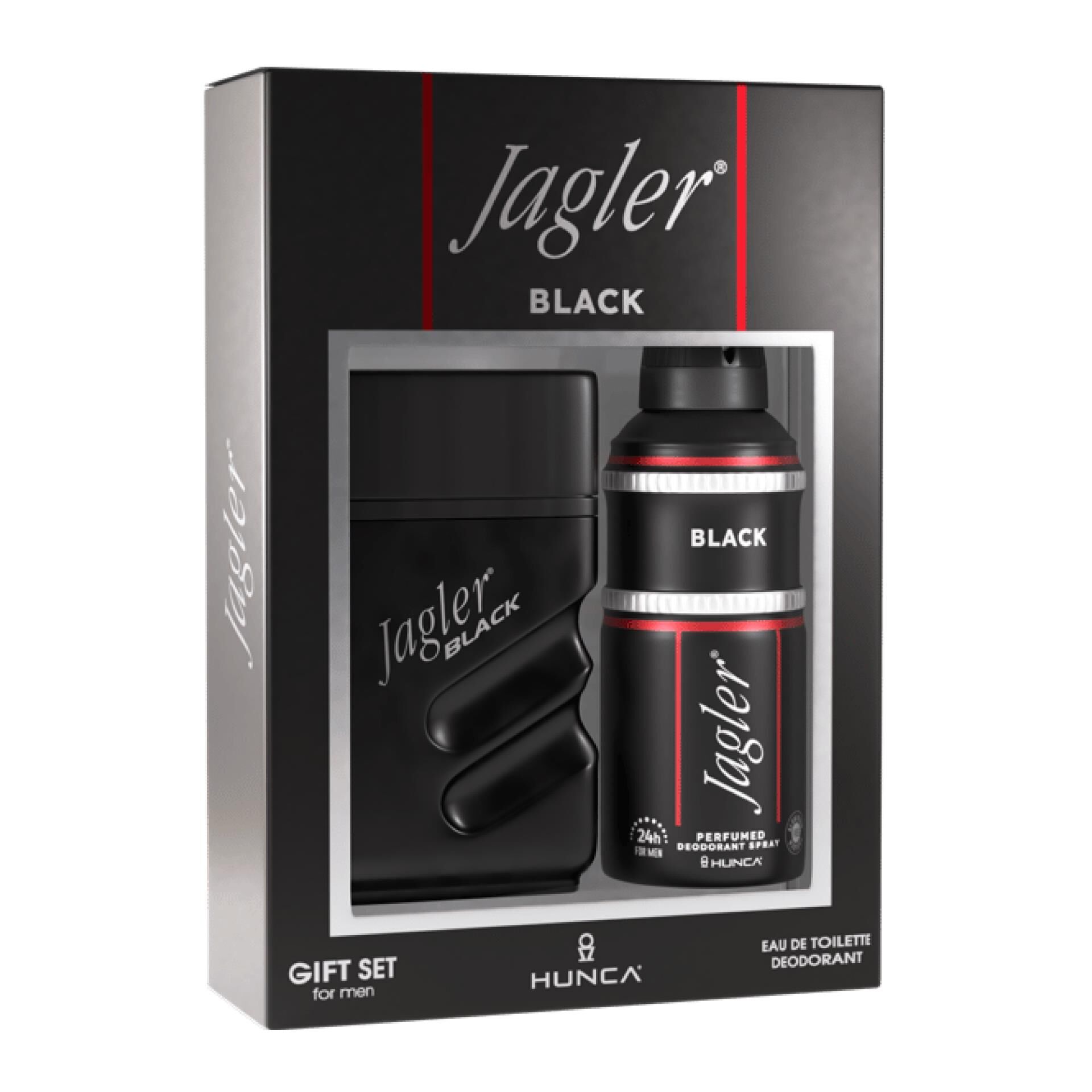 Kofre Jagler Erkek Parfüm 90 ml + Deodorant 150 ml Black