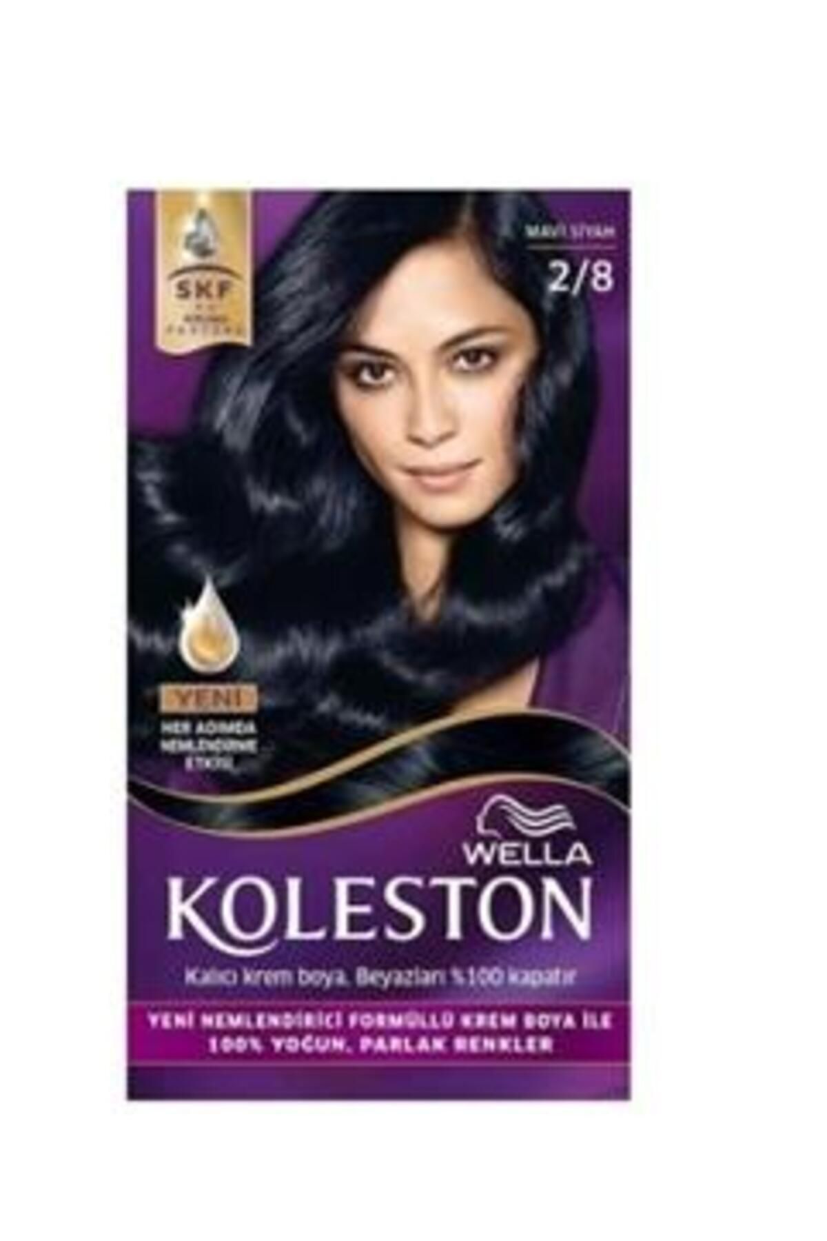 Wella Koleston Kit Saç Boyası 2/8 Mavi Siyah