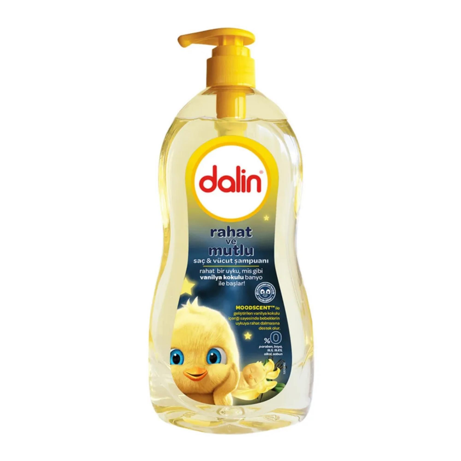 Dalin Rahat ve Mutlu Saç ve Vücut Şampuanı 700 ml
