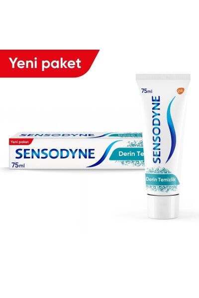 Sensodyne Deep Clean Blue 75 Diş Macunu