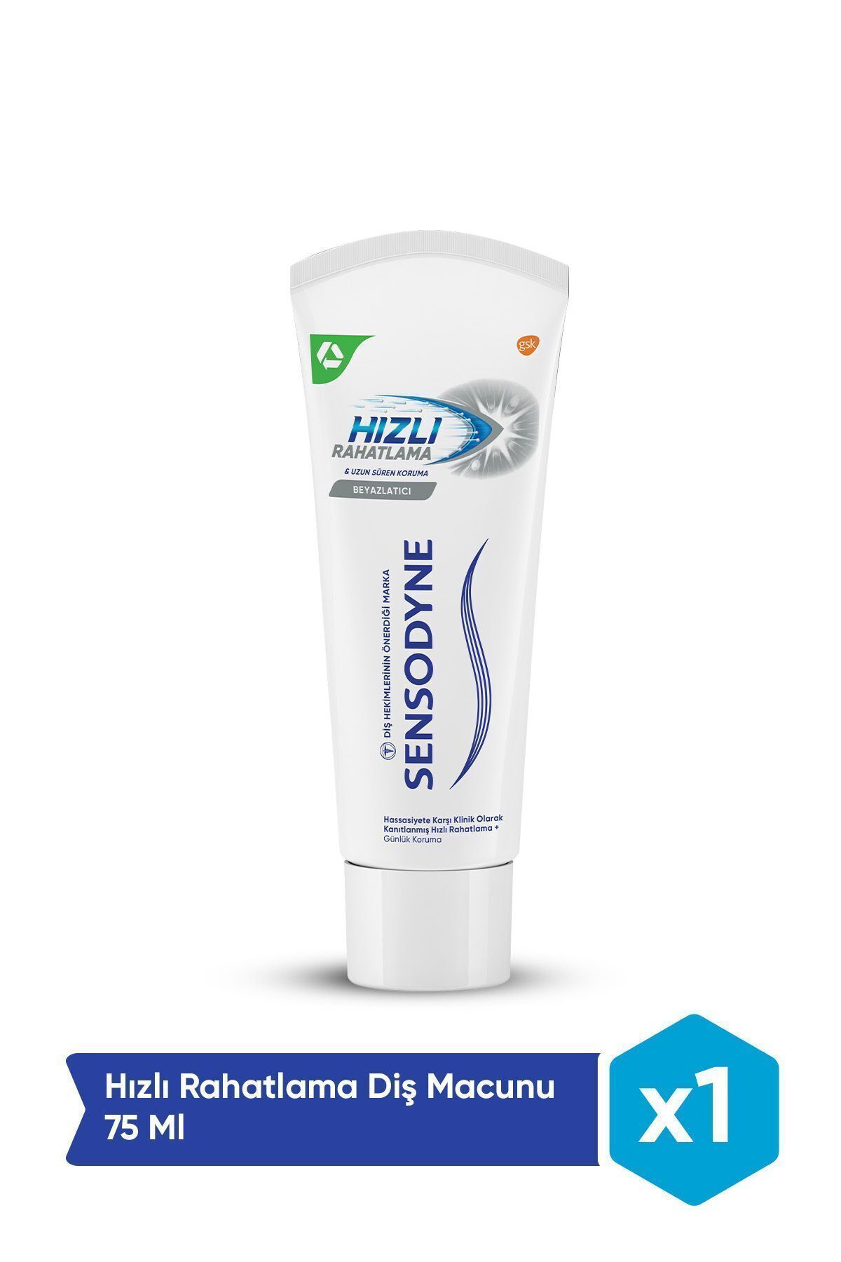 Sensodyne Hızlı Rahatlama 75 Ml Diş Macunu
