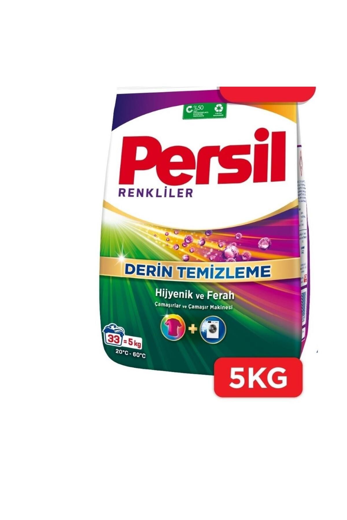 Persil 5 kg Plus Solmayan Canlı Renkler Toz Deterjan