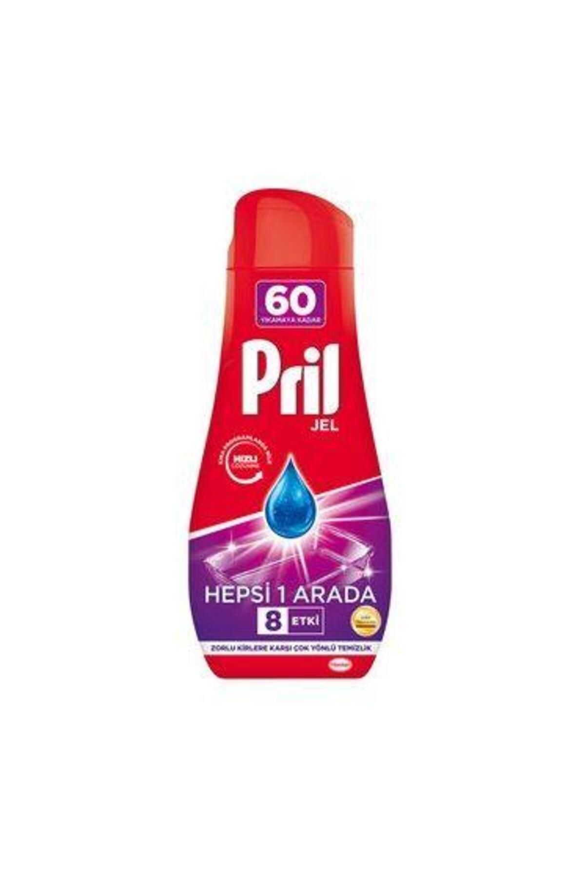 Pril Hepsi Bir Arada Jel 60 Yıkama 1080 Ml