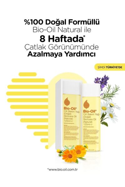 Bio Oil Natural Cilt Bakım Yağı 125 ml