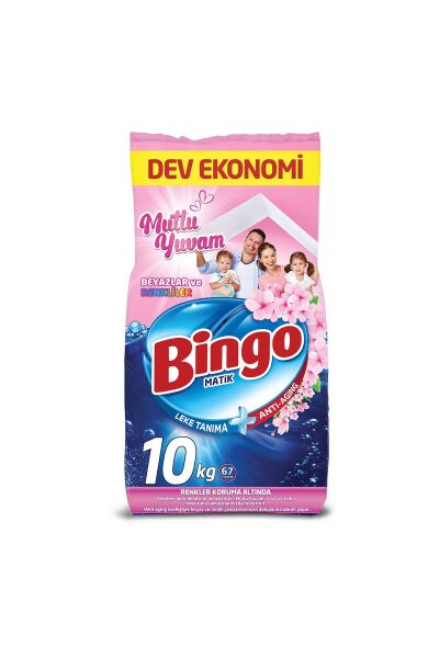Bingo Matik 10 Kg. Beyazlar Ve Renkliler