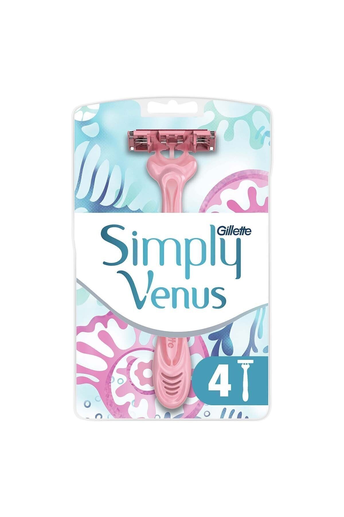 Gillette Simply Venüs 3 Kullan At Tıraş Bıçağı 4 Adet