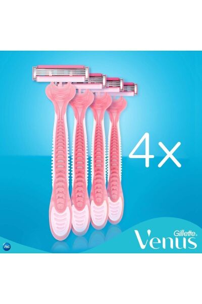 Gillette Simply Venüs 3 Kullan At Tıraş Bıçağı 4 Adet