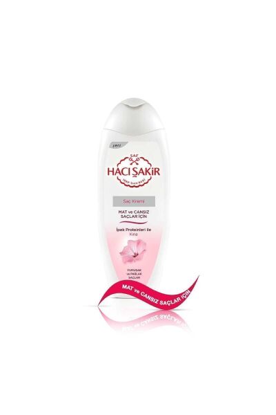 Hacı Şakir Mat Ve Cansız Saçlar İçin Kına Saç Kremi 450 ml