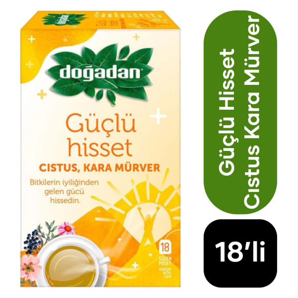 Doğadan Güçlü Hisset Çayı 18’li