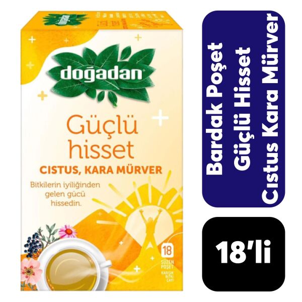 Doğadan Güçlü Hisset Çayı 18’li