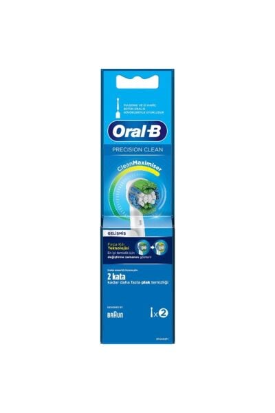 Oral-B Clean Maximiser Precision Clean 2'li Diş Fırçası Yedek Başlığı