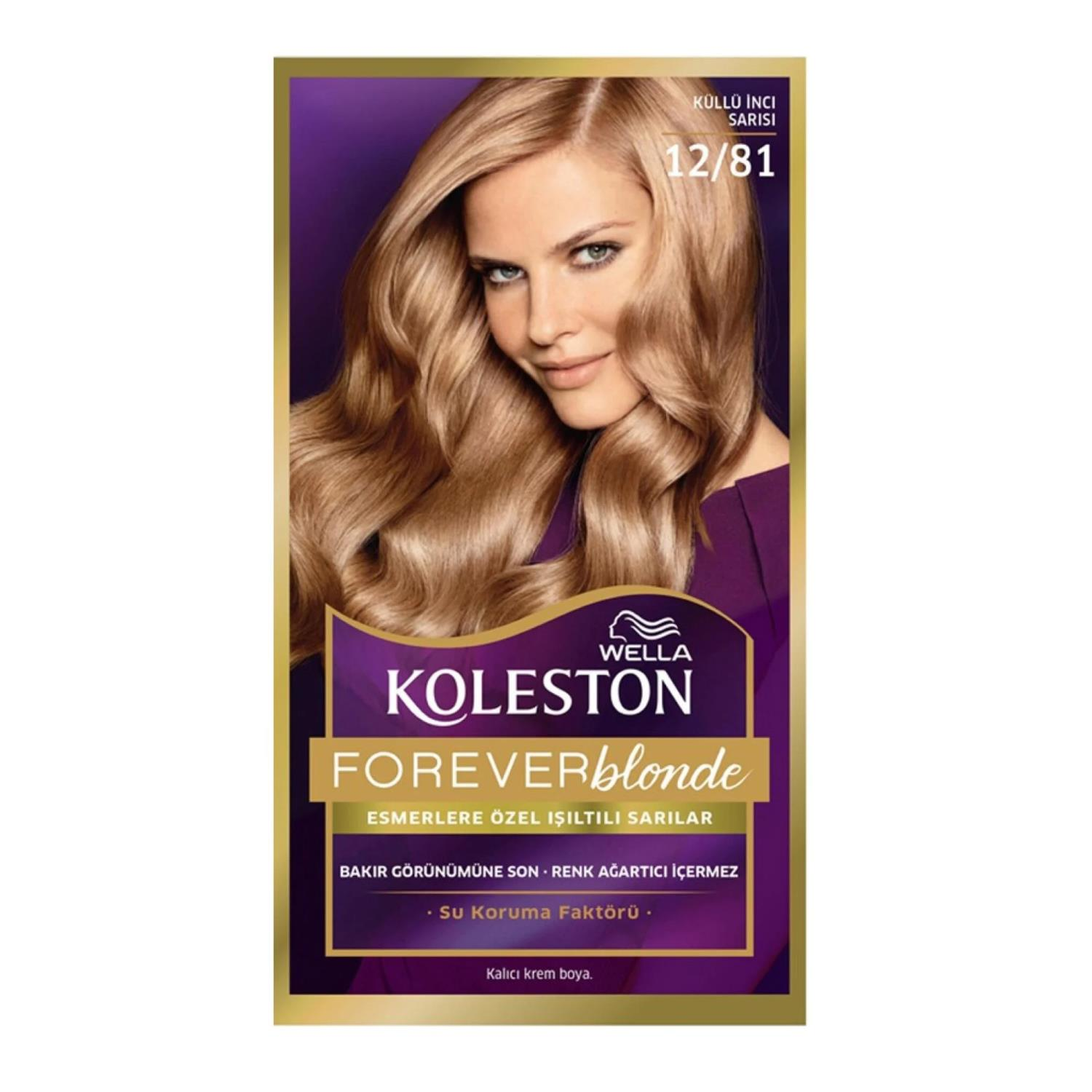 Wella Koleston Kit Saç Boyası 12/81 Küllü İnci Sarısı