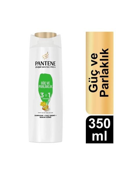 Pantene 350 Ml Şampuan Güçlü Ve Parlak 3 U 1